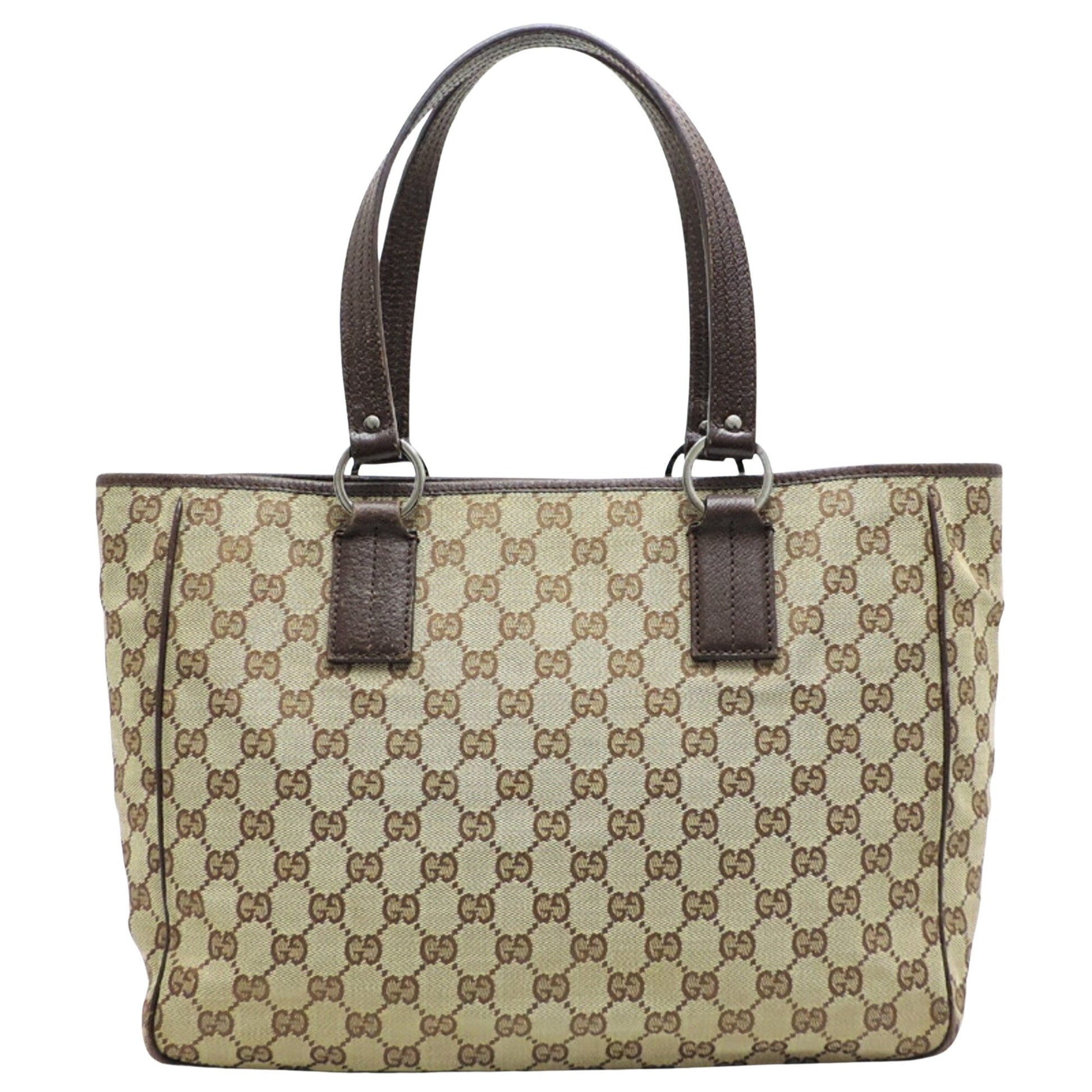 Gucci Tote Bag Canvas Canvas 686