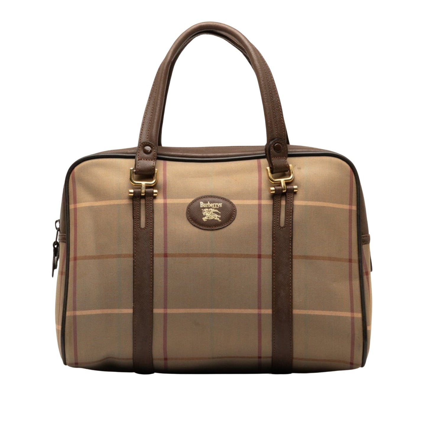 Burberry Luxury Nova Check Handbag Travel Bag Check Handbag 217