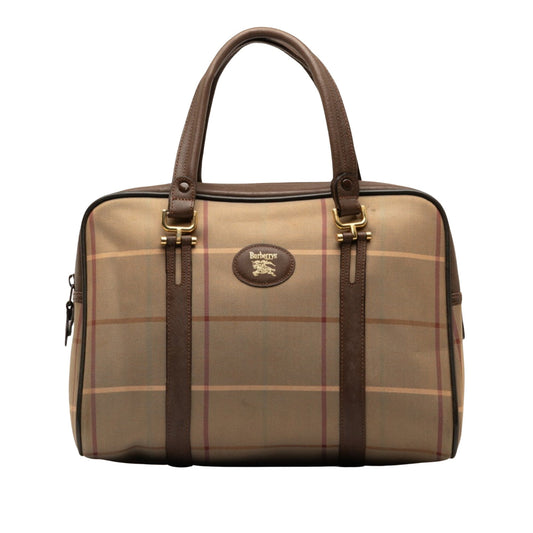 Burberry Luxury Nova Check Handbag Travel Bag Check Handbag 217