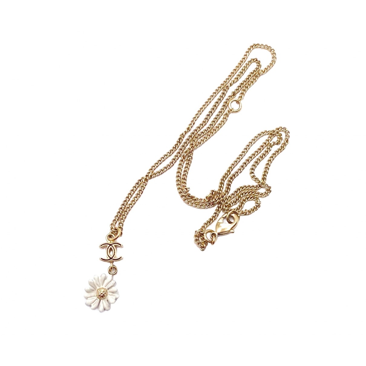 cc white metal necklaces Jewelry Signature