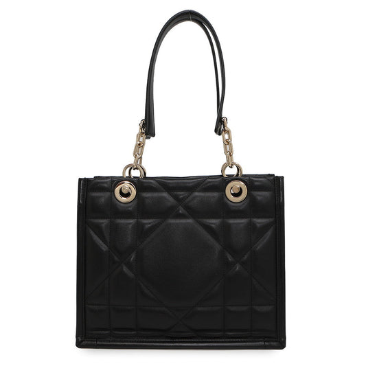 Dior Tote Bag ?Archicannage Essential Tote BlackM8720OZVJ Leather Small