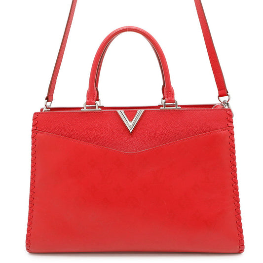 Louis Vuitton Very Zip RubyM54146 Monogram Leather Tote Bag