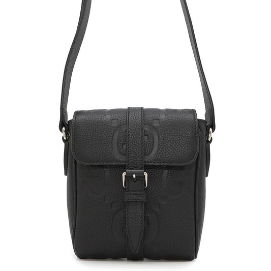 Gucci jumbo GG messenger Black760235 Size Leather Small Travel Bag