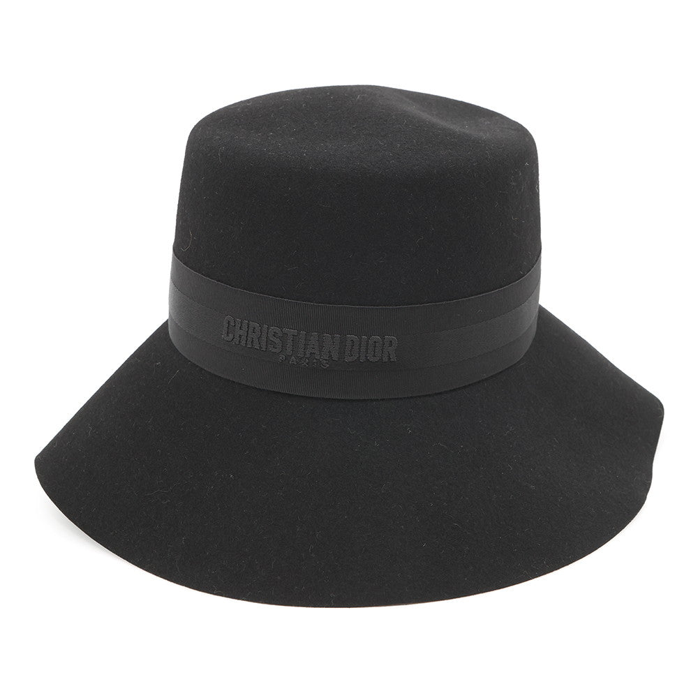 Dior D Bobby Wide Brim Hat Size Blackcpb Travel Bag