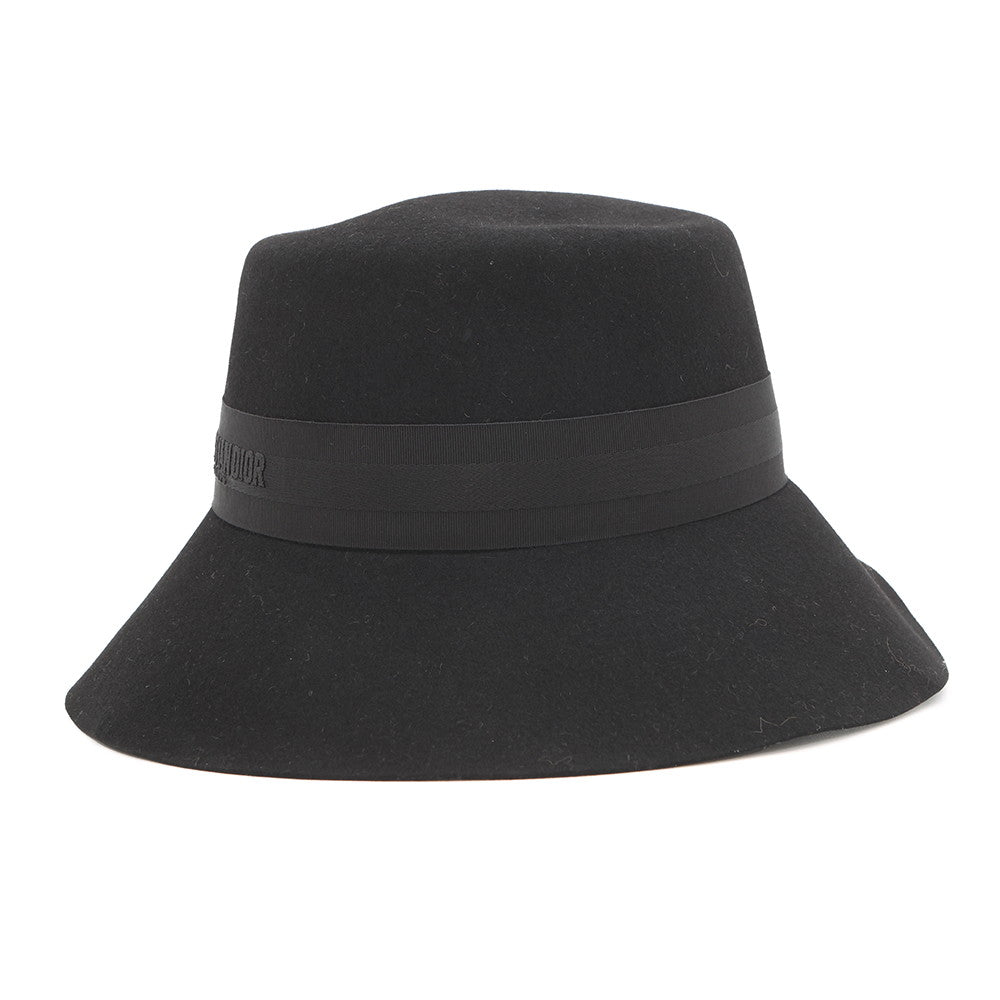 Dior D Bobby Wide Brim Hat Size Blackcpb Travel Bag