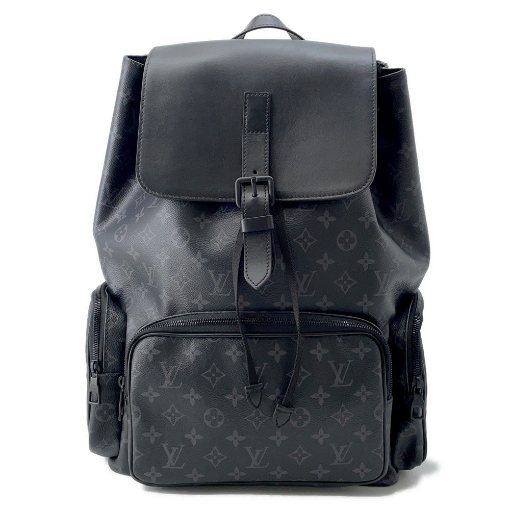 Louis Vuitton Trio Backpack NoirM45538 Eclipse Monogram