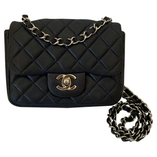 timeless/classique blue leather handbag Boutique