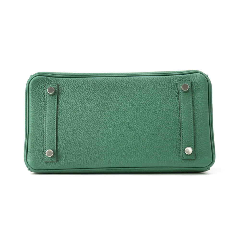 Birkin Vert Vertigo Togo Size Handbag Leather Travel Bag