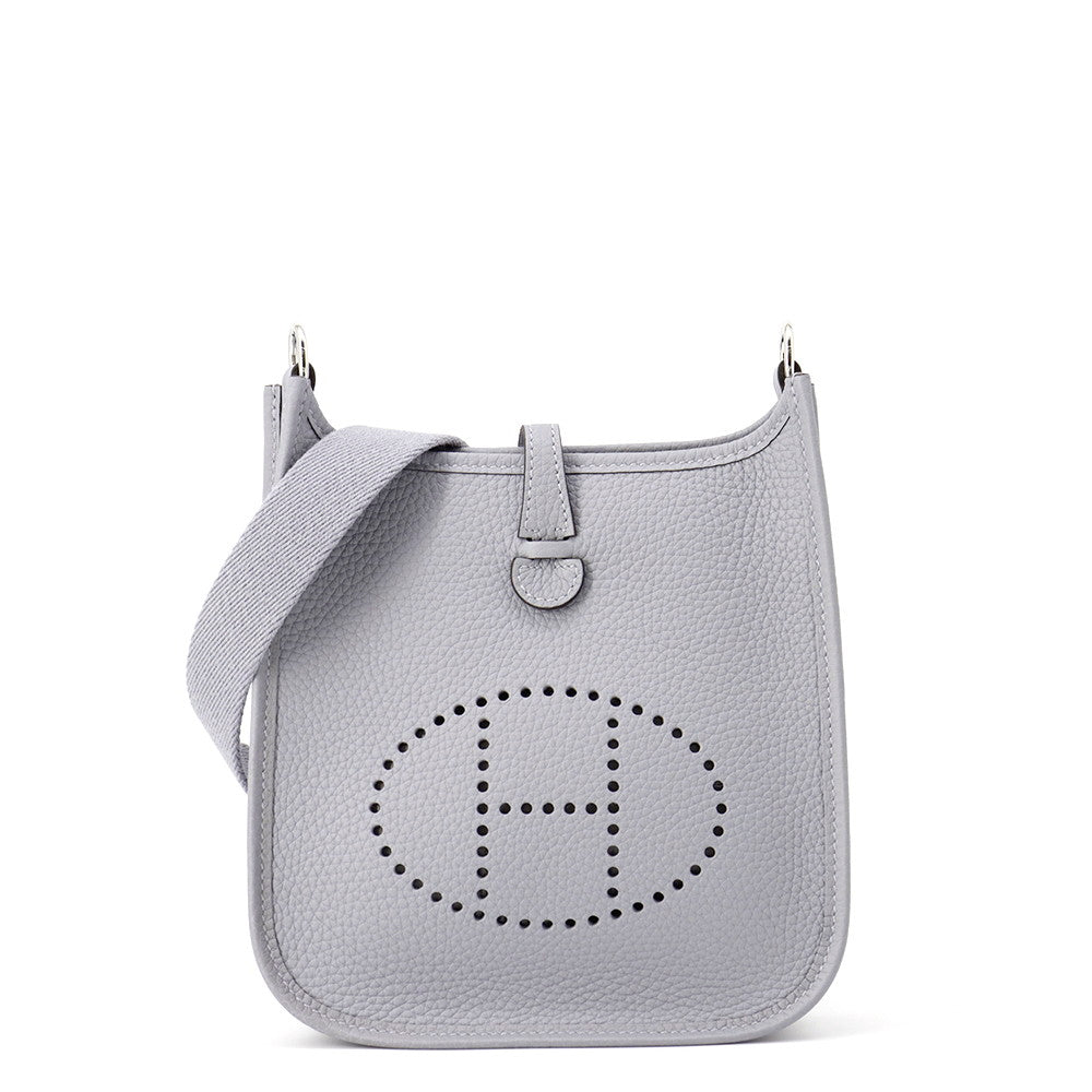 Evelyne Amazon Short Pantan Taurillon Clemence Size Green Travel Bag