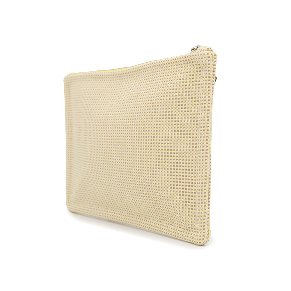Flat Pouch With Embroidery "Fauve Le Corner" Shoes