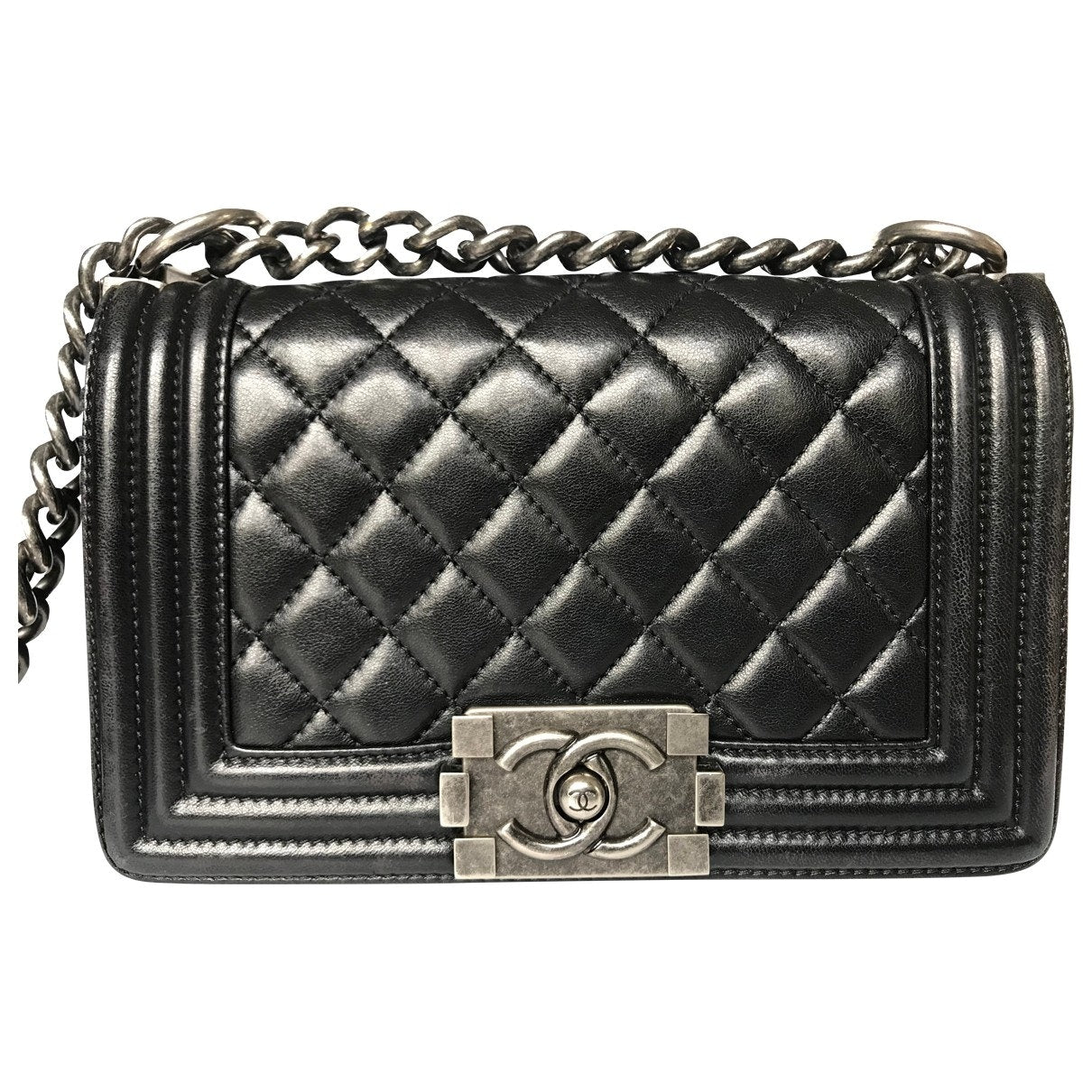 boy black leather handbag Modern