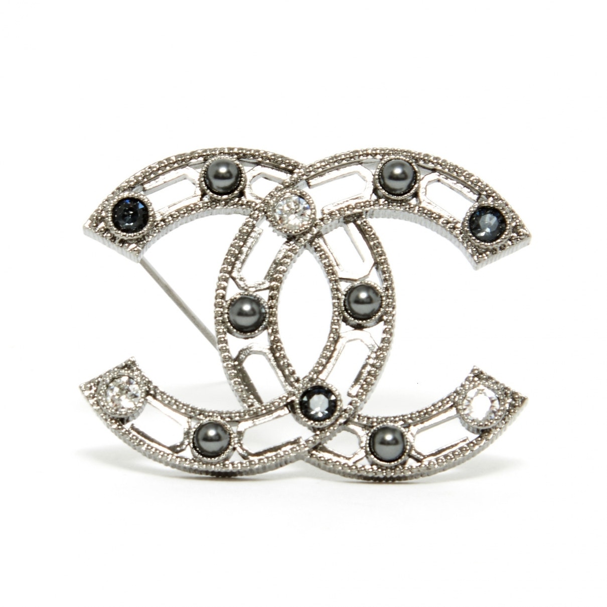 cc silver metal pins & brooches Jewelry Refined