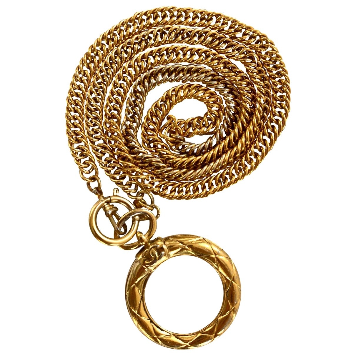 cc gold metal necklaces Jewelry Heritage