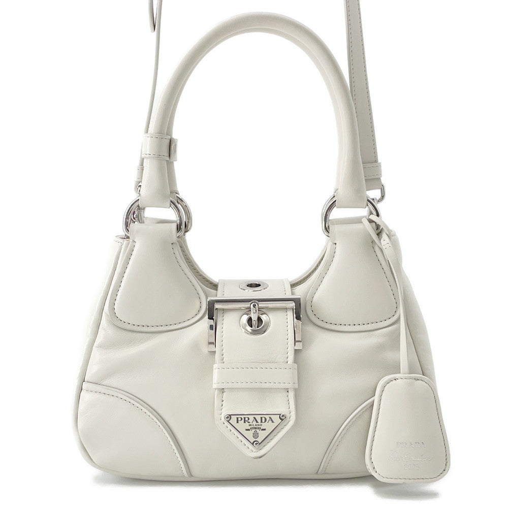 Moon Way Handbag Ba Leather White Travel Bag