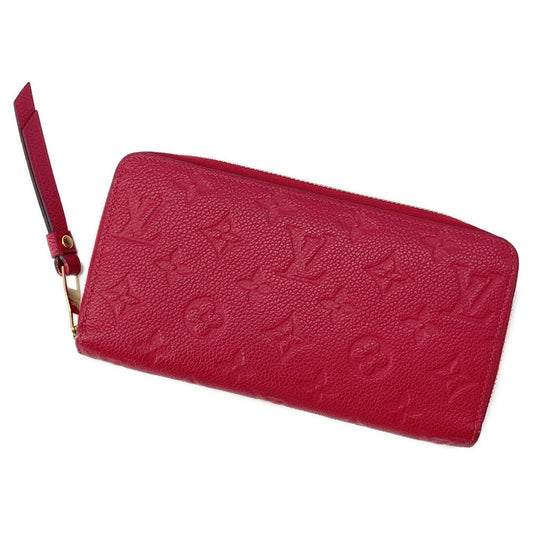 Louis Vuitton Zippy CeriseM60737 Monogram Empreinte Leather Wallet Case
