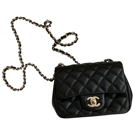 timeless/classique black leather handbag 119