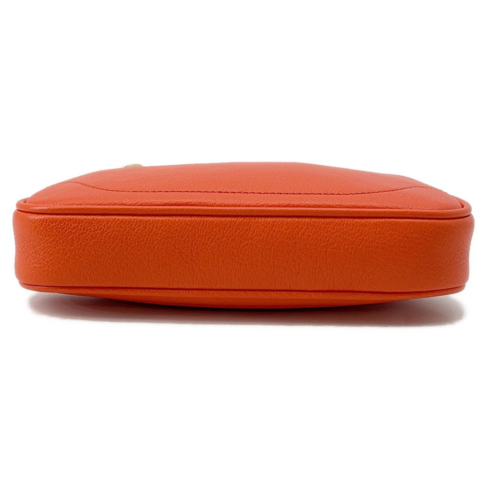 Gucci GG Marmont Aphrodite Orange739076 Size Leather Mini Travel Bag