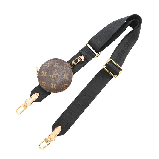 Louis Vuitton BrownJ02487 Nylon Monogram Noir Shoulder Bag