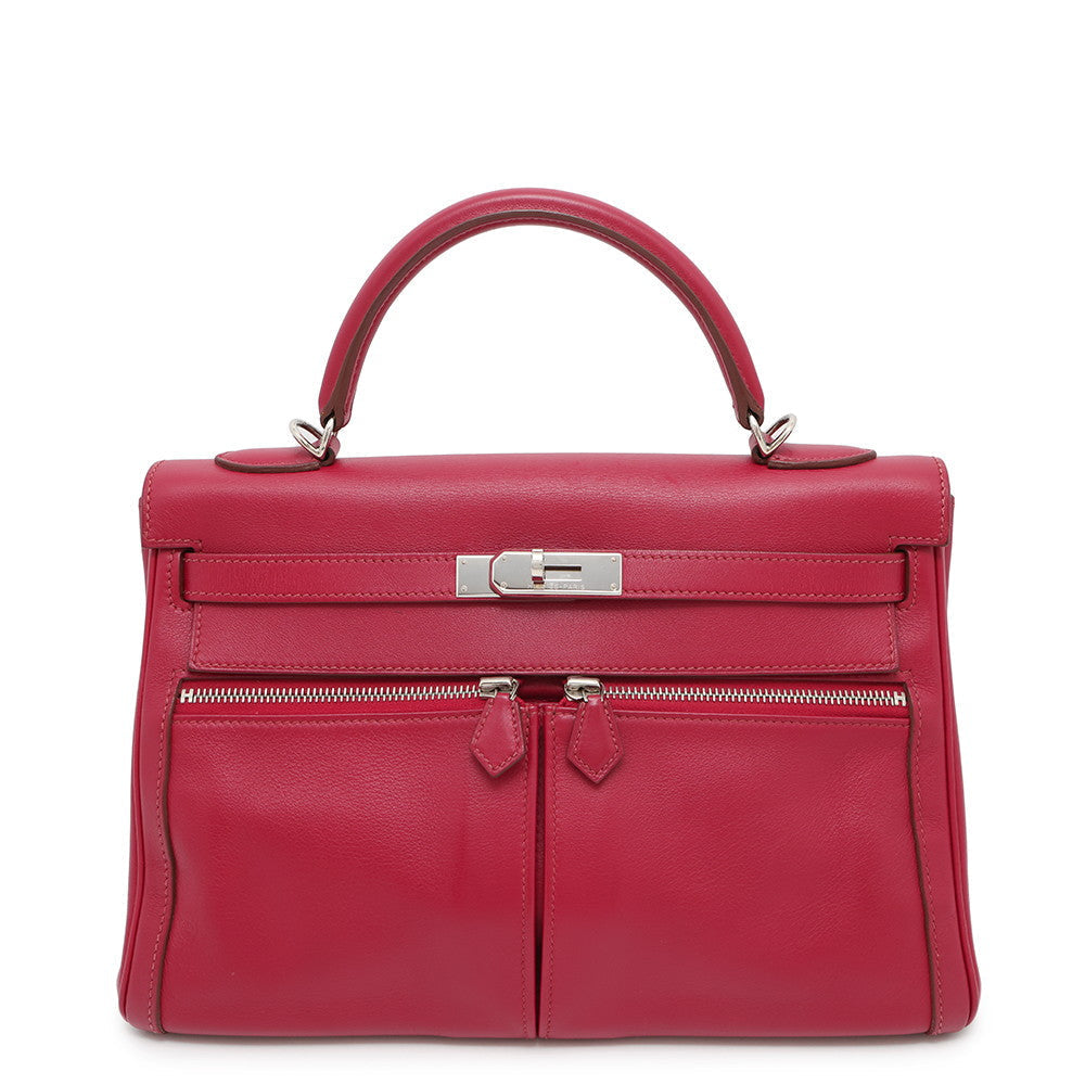 Kelly Raki Ruby Swift Size Handbag Leather Travel Bag