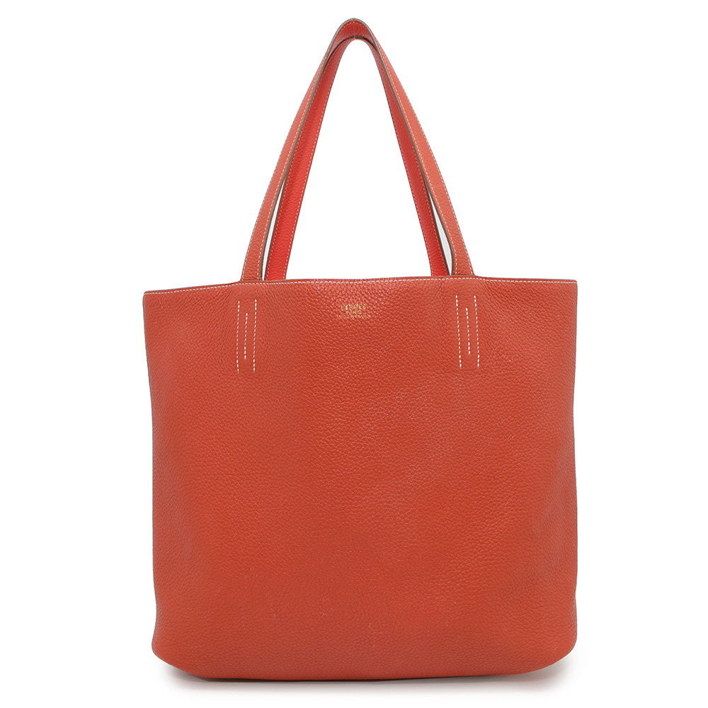 Double Sense Rose Jaipur Sanguine Taurillon Clemence Travel Bag