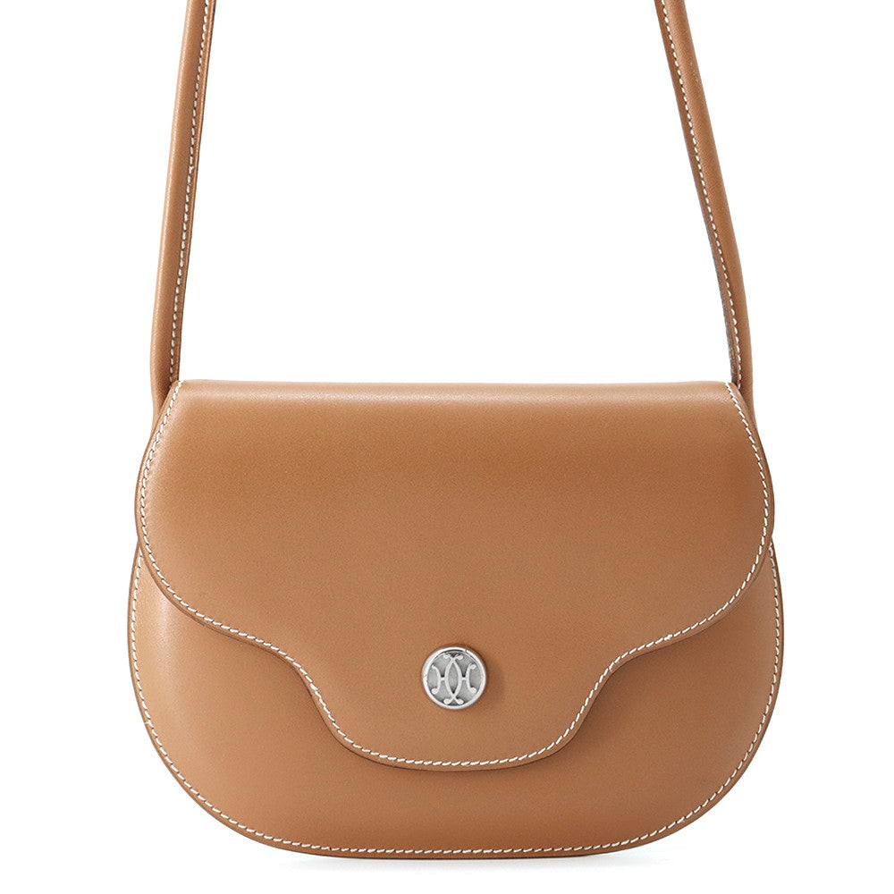 Shoulderpouch Box Calf Handbag Leather Gold Shoulder Bag