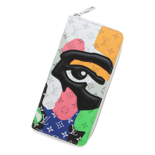 Louis Vuitton Zippy - Vertical MulticolorM82590 Portrait Monogram Wallet Case