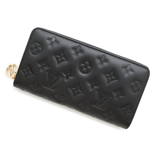 Louis Vuitton Zippy NoirM81510 Monogram Lambskin Wallet Case