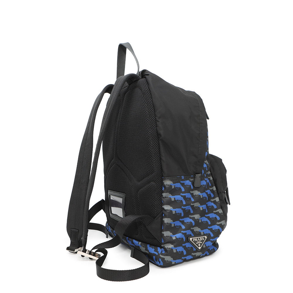 Pistol Backpack Bluevz Handbag Nylon Black