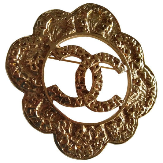 cc gold metal pins & brooches Jewelry Daily