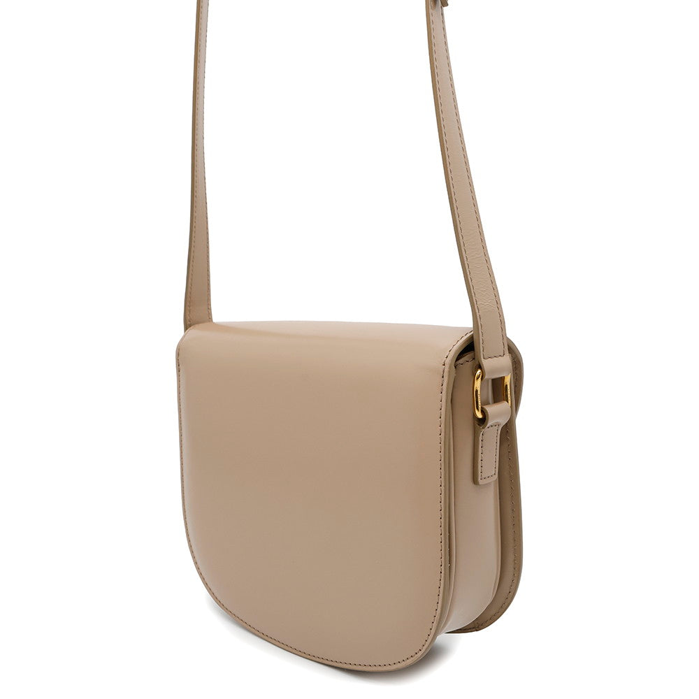 Buzas Triomphe Shoulder Bag Bf Leather Beige