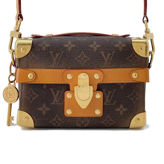 Louis Vuitton Soul Trunk BrownM11535 ・Dust Monogram Handbag