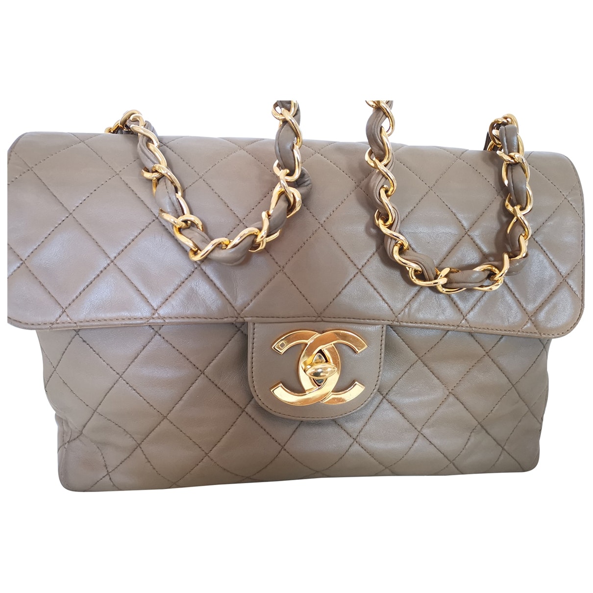 timeless/classique beige leather handbag Daily
