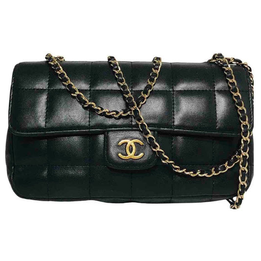 timeless/classique black leather handbag 130