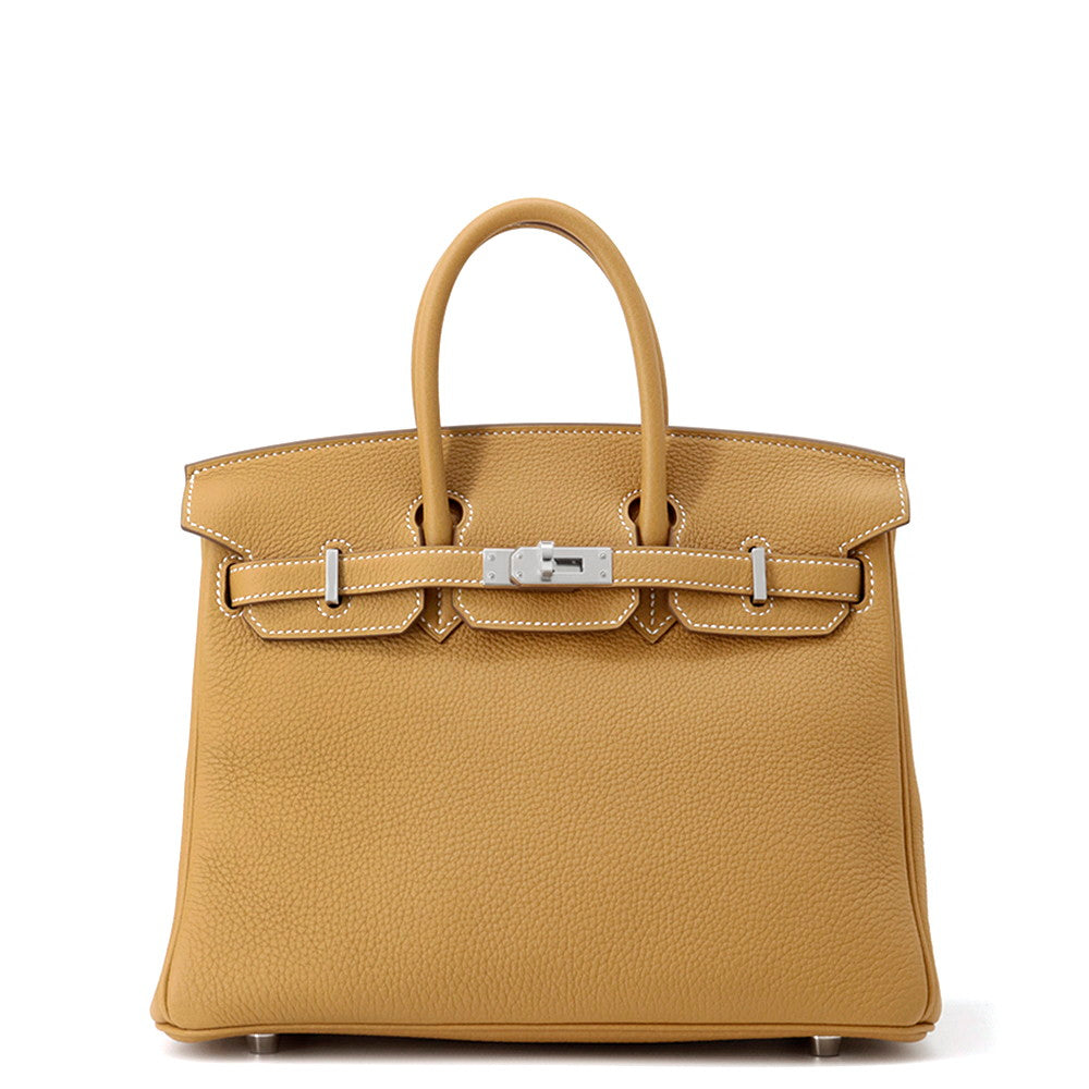 Birkin Natural Sable Togo Size Handbag Leather Travel Bag