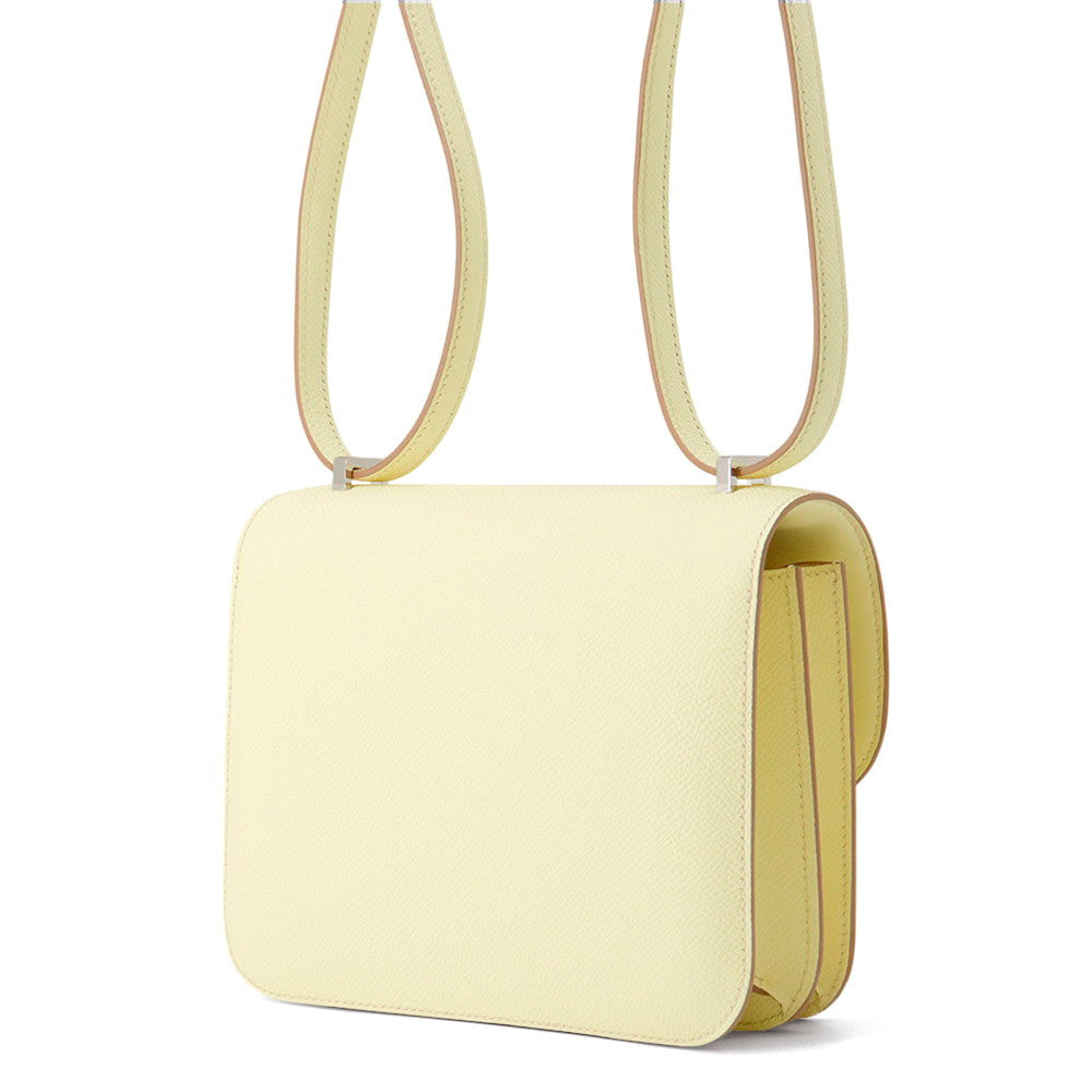 Constance Miroir Jaune Milton Epsom Size Handbag Mini Travel Bag