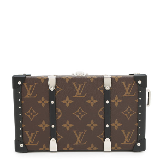 Louis Vuitton trunk NoirM20250 Macassar Monogram Canvas Wallet Case