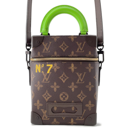 Louis Vuitton Vertical Box Trunk GreenM59664 Monogram Handbag 2