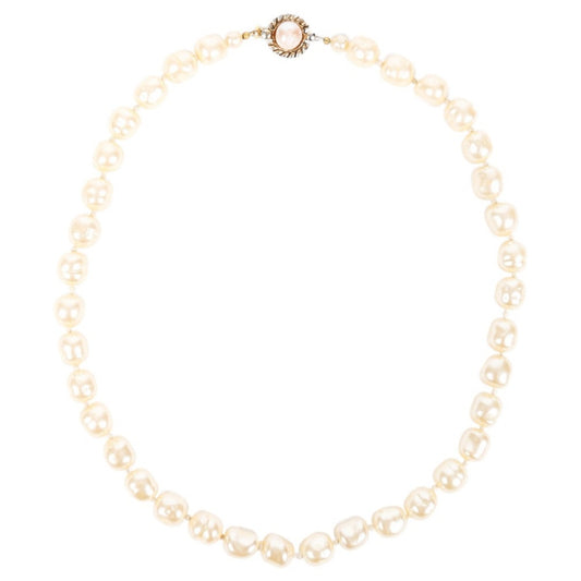 Chanel Silver Necklaces Jewelry Signature