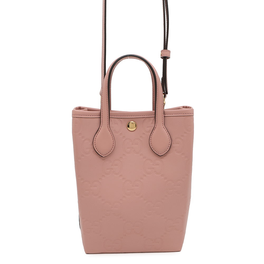 Gucci 2WAY GG Super Leather Mini Travel Bag