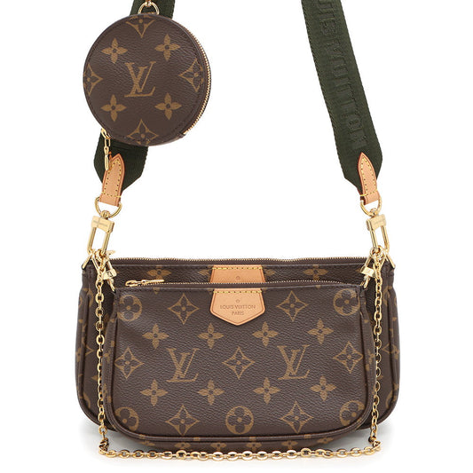 Louis Vuitton Multi Pochette Accessoires KhakiM44813 Monogram Clutch Bag