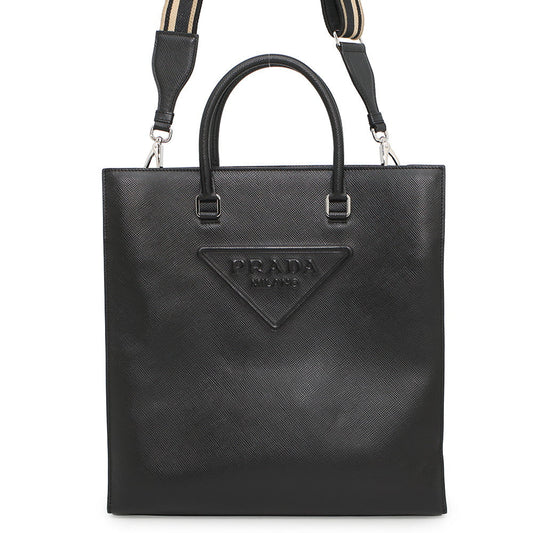 Prada Tote Bag ? 2way Black2VG084 Leather Saffiano