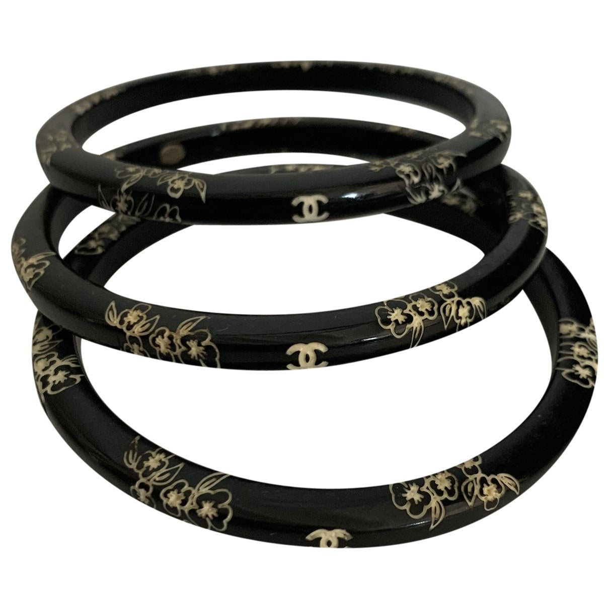 black plastic bracelets Jewelry Polished