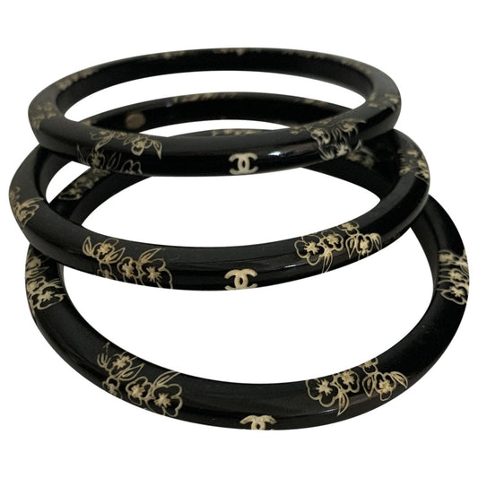 black plastic bracelets Jewelry Polished