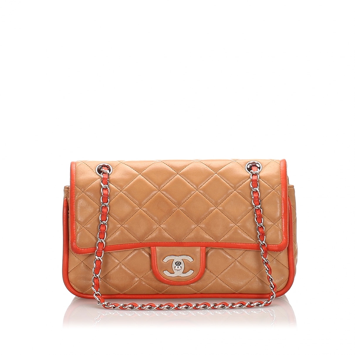 timeless/classique brown leather handbag Refined
