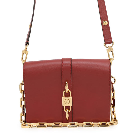 Louis Vuitton Rendezvous RedM57744 Leather Handbag