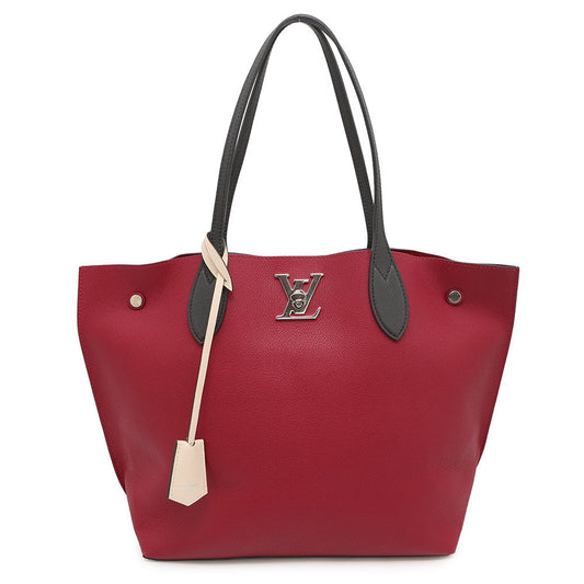 Louis Vuitton Rock me go Lie De VinM52409 Leather Handbag