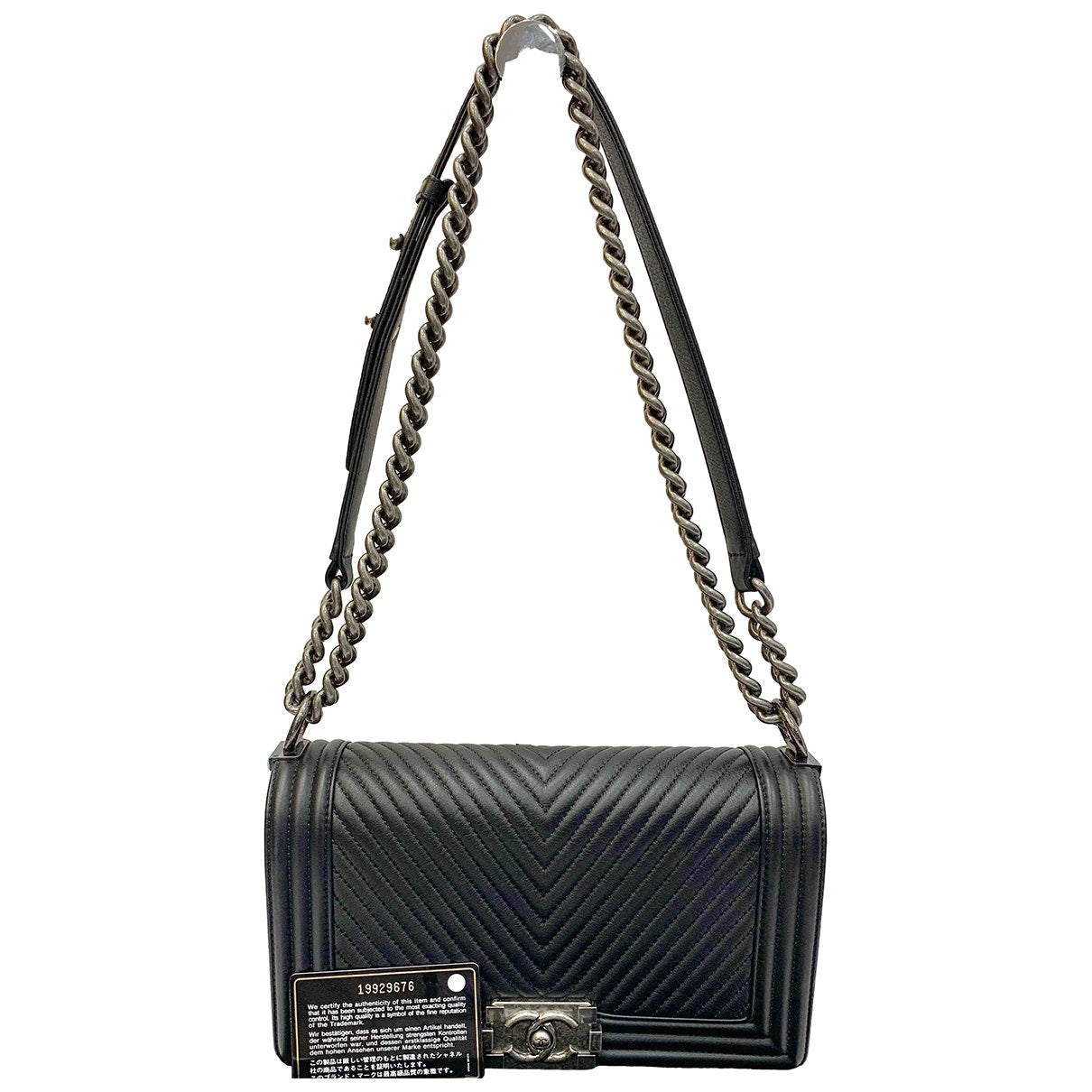 boy black leather handbag Soft