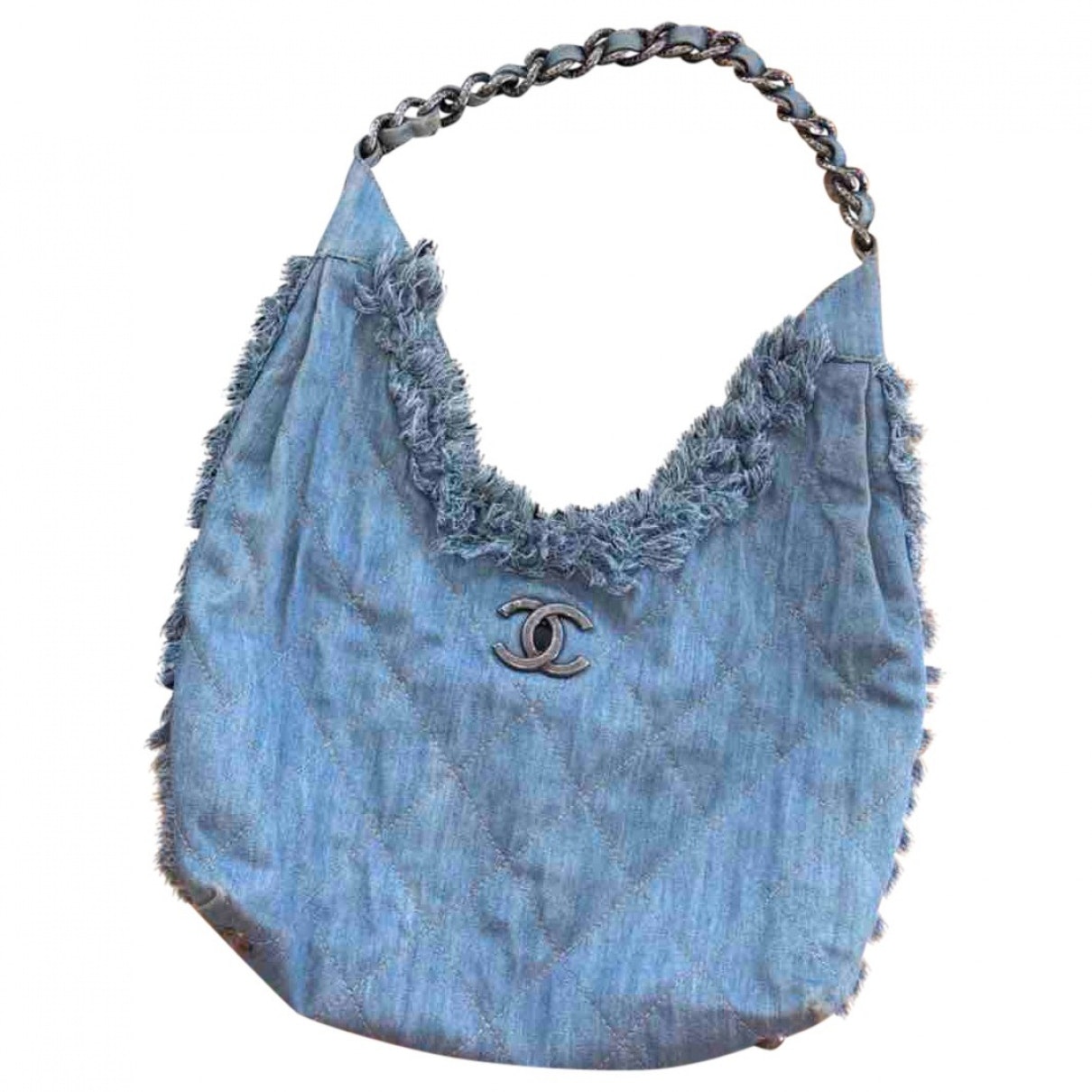 blue denim - jeans handbag Classic