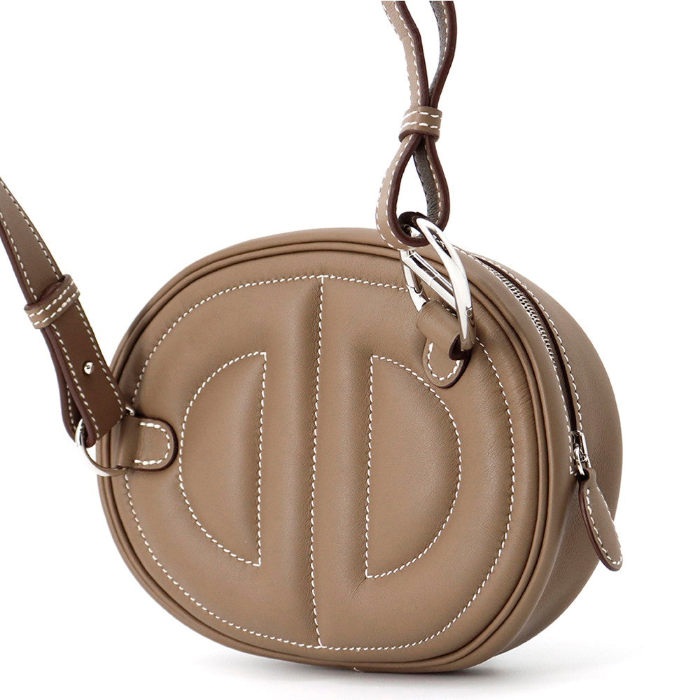 In The Loop Cross Body Bag Etoupe Leather Travel Bag