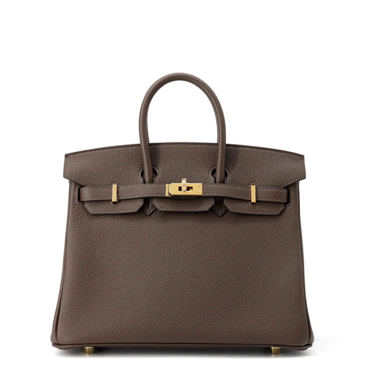 Birkin Ecorce Togo Size Handbag Leather Travel Bag